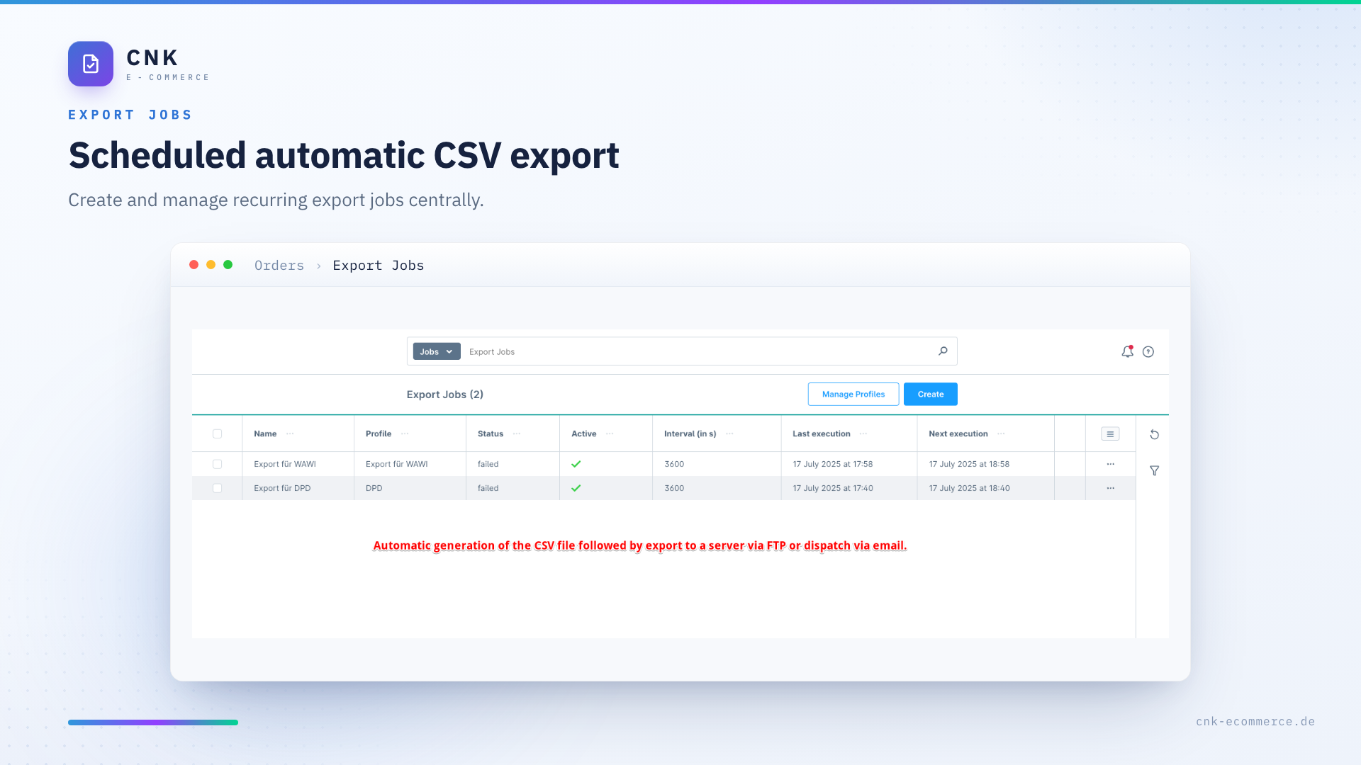 CnkPlatformOrderCsvExport