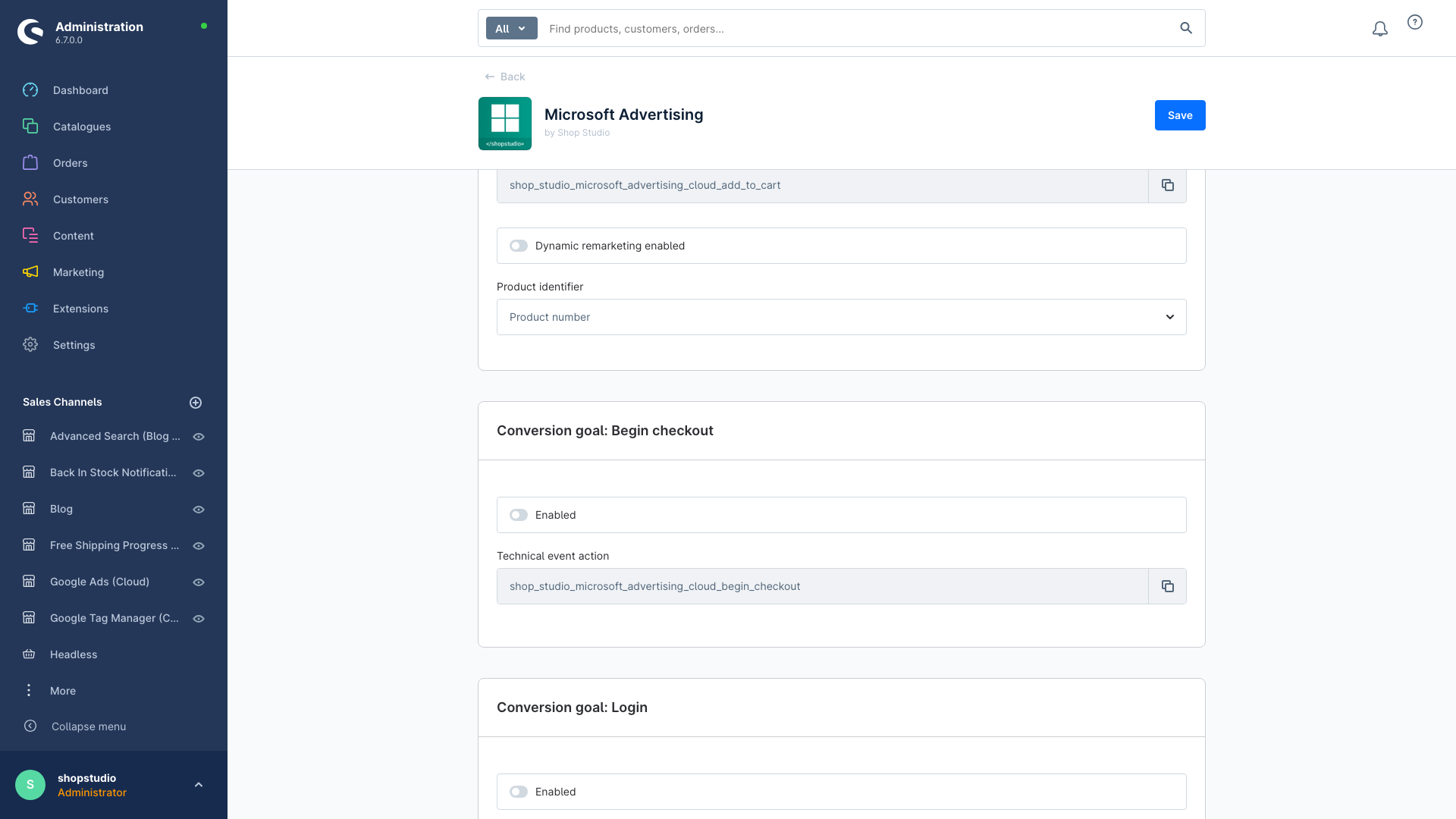 ShopStudioMicrosoftAdvertisingCloud