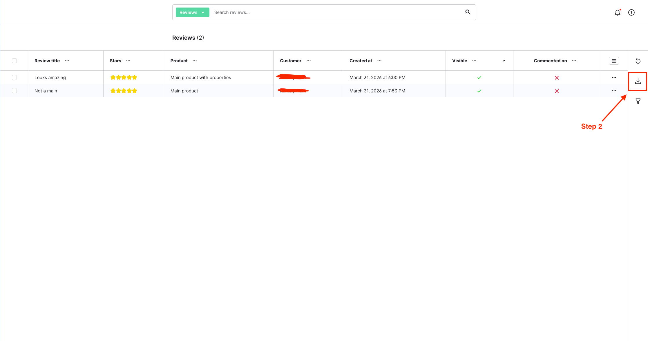 BdwExportReviews