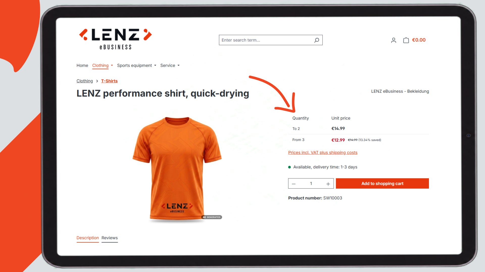 LenzPlatformCustomerPrice