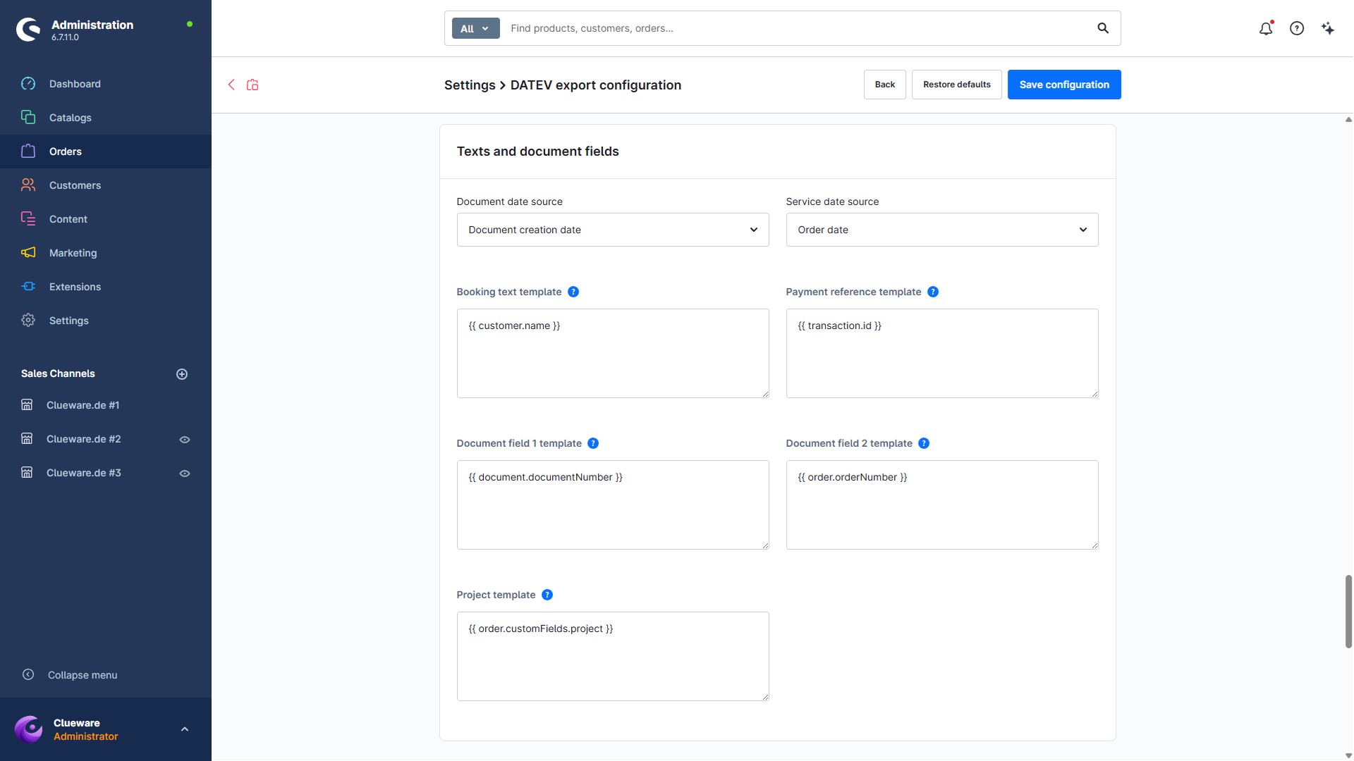 CluewareInvoiceManager