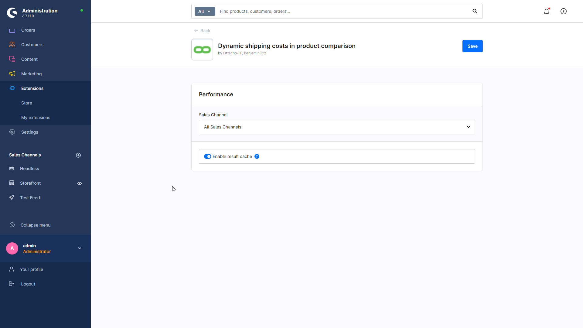 OttProductExportShippingCost