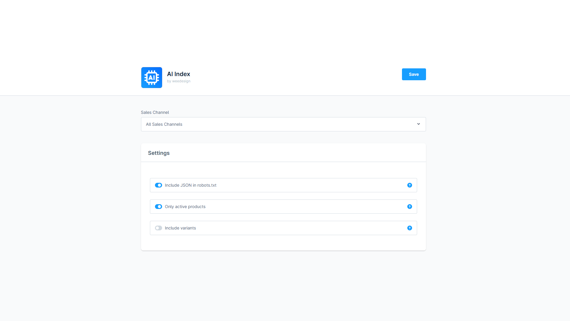 WeedesignIndexAI