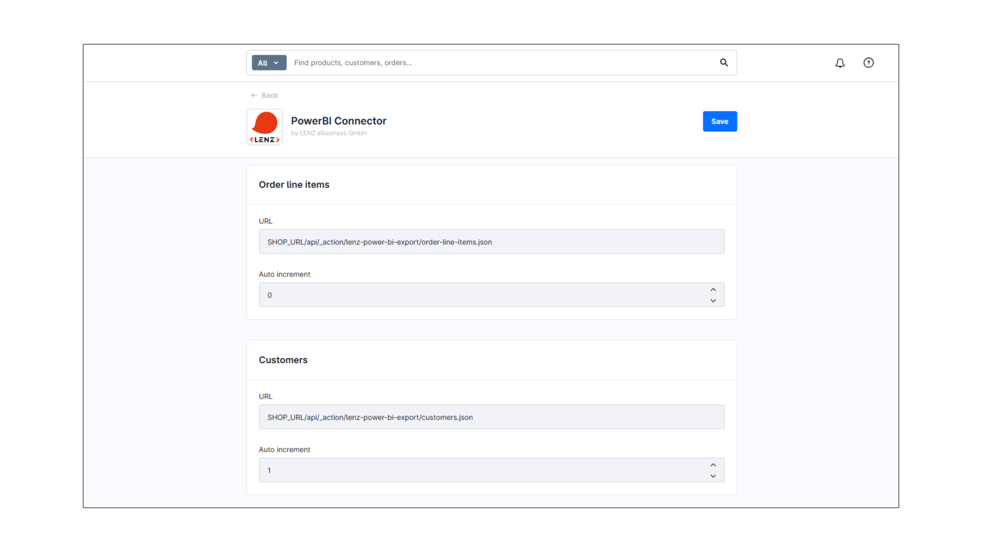 LenzPlatformPowerBiExport