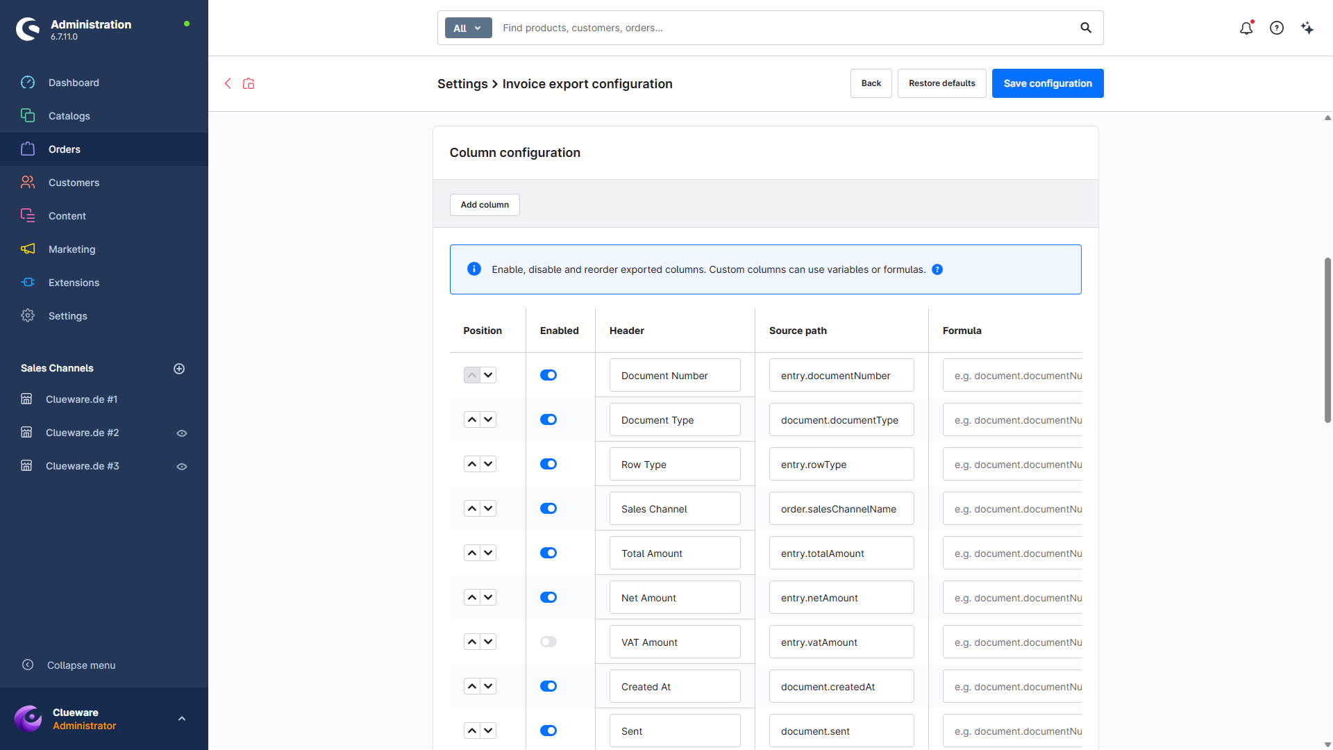 CluewareInvoiceManager