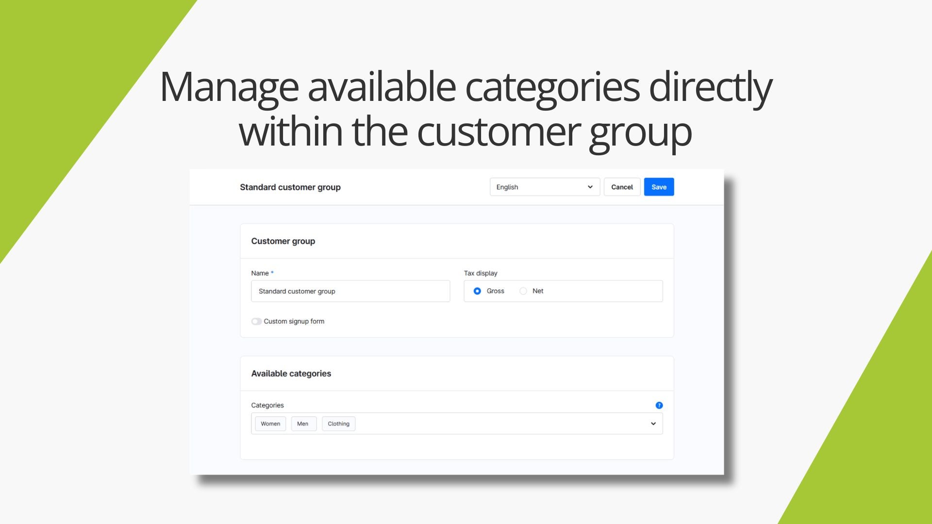 AcrisDisplayCategoryCustomerGroupCS