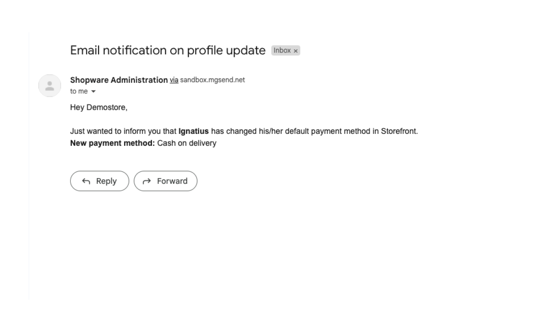 HatslogicEmailNotificationOnProfileUpdateApp