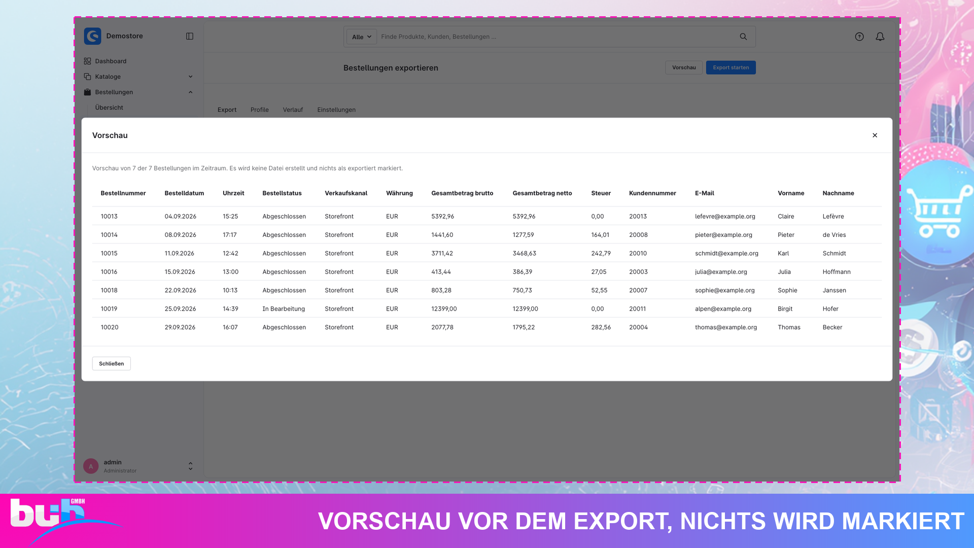 SwpOrderExportSix