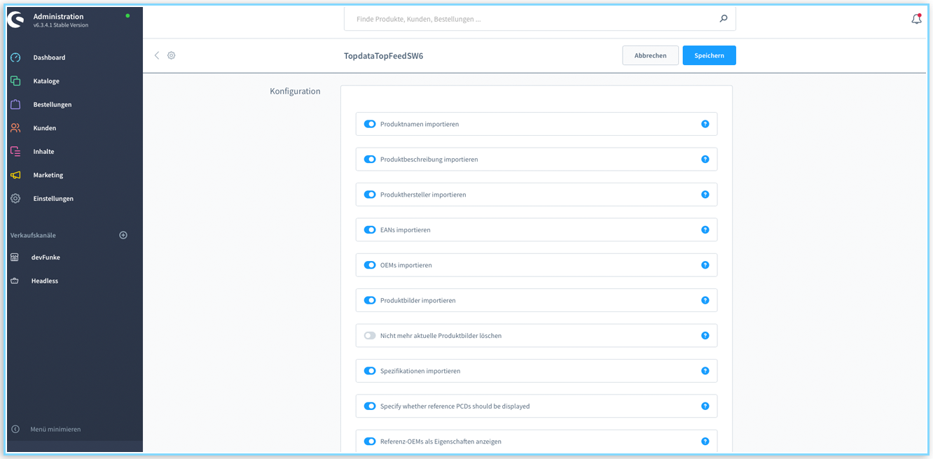 TopdataTopFeedSW6