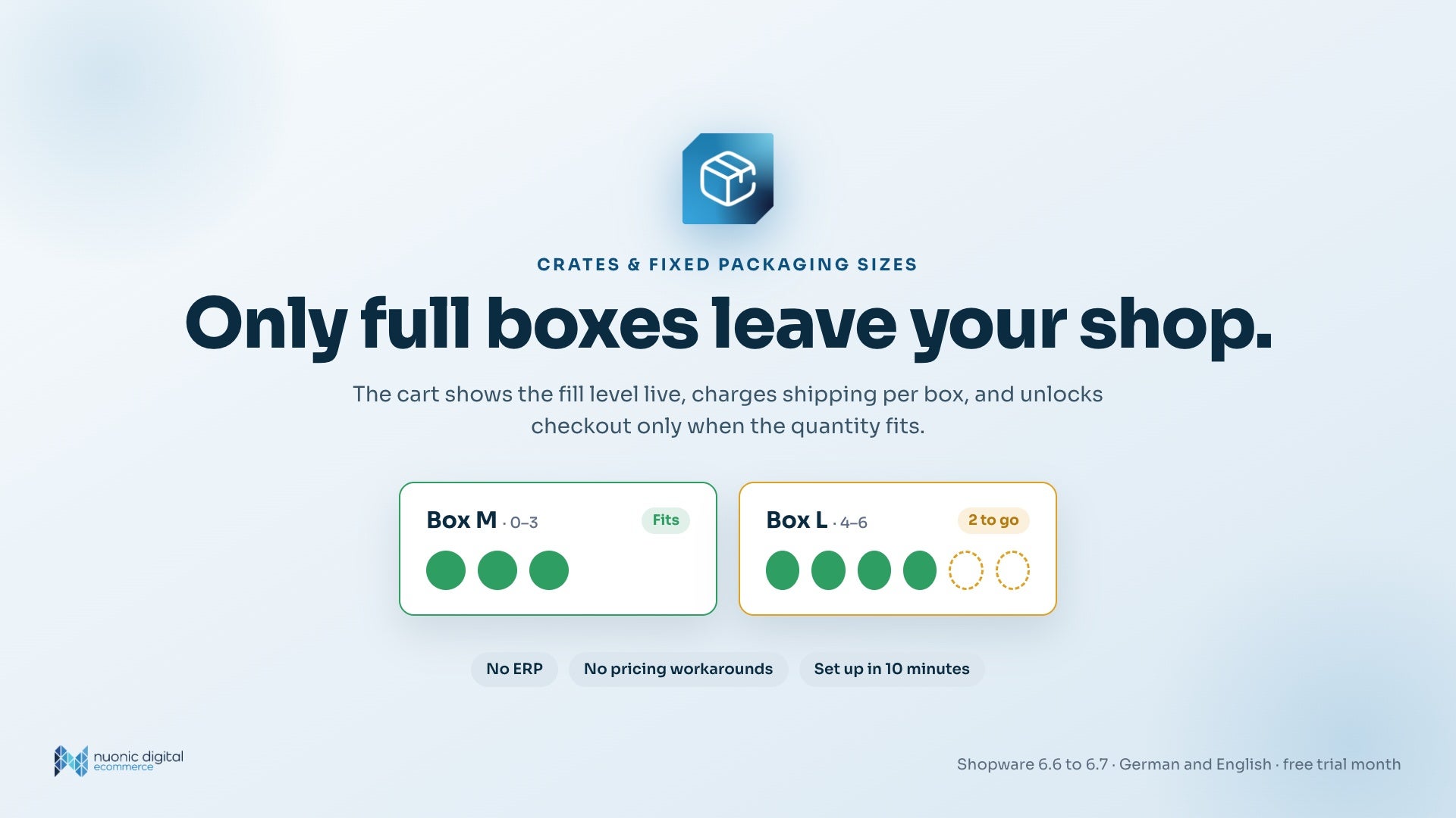 NuonicBoxCartDisplay