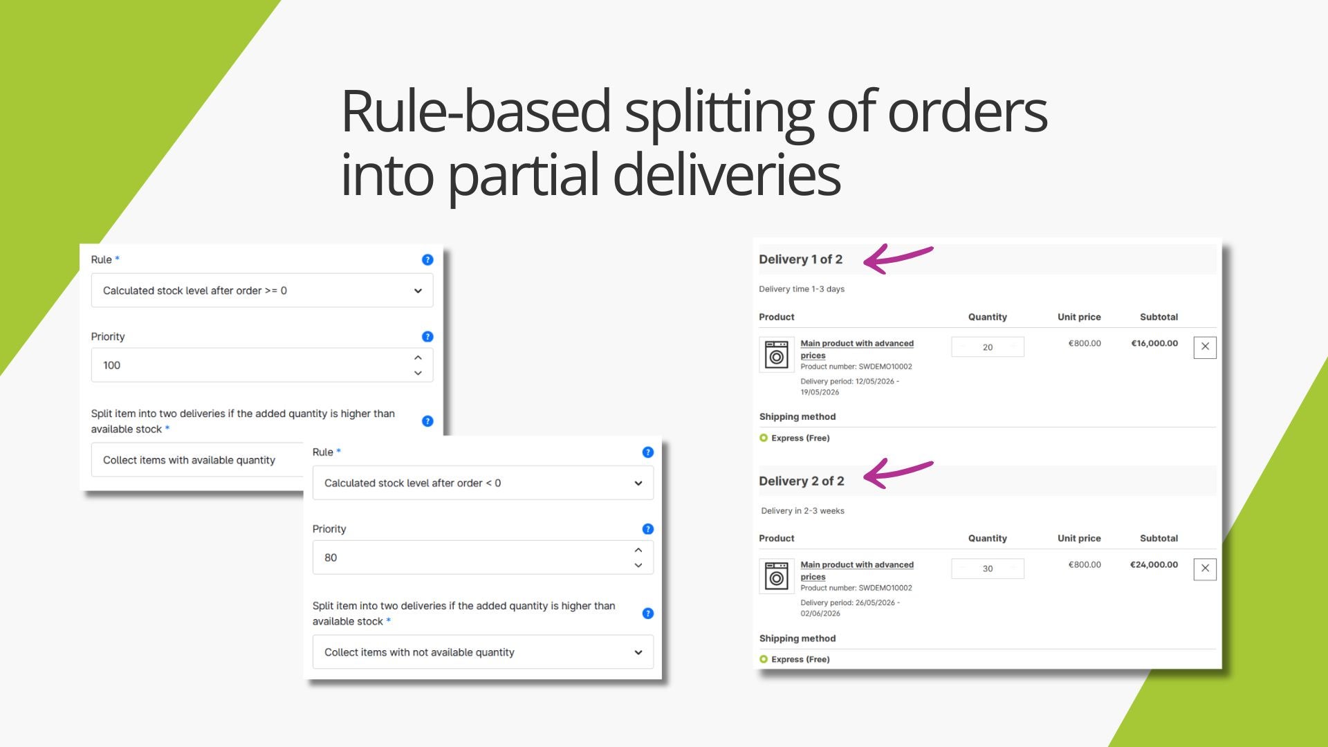 AcrisPartialDeliveryCS