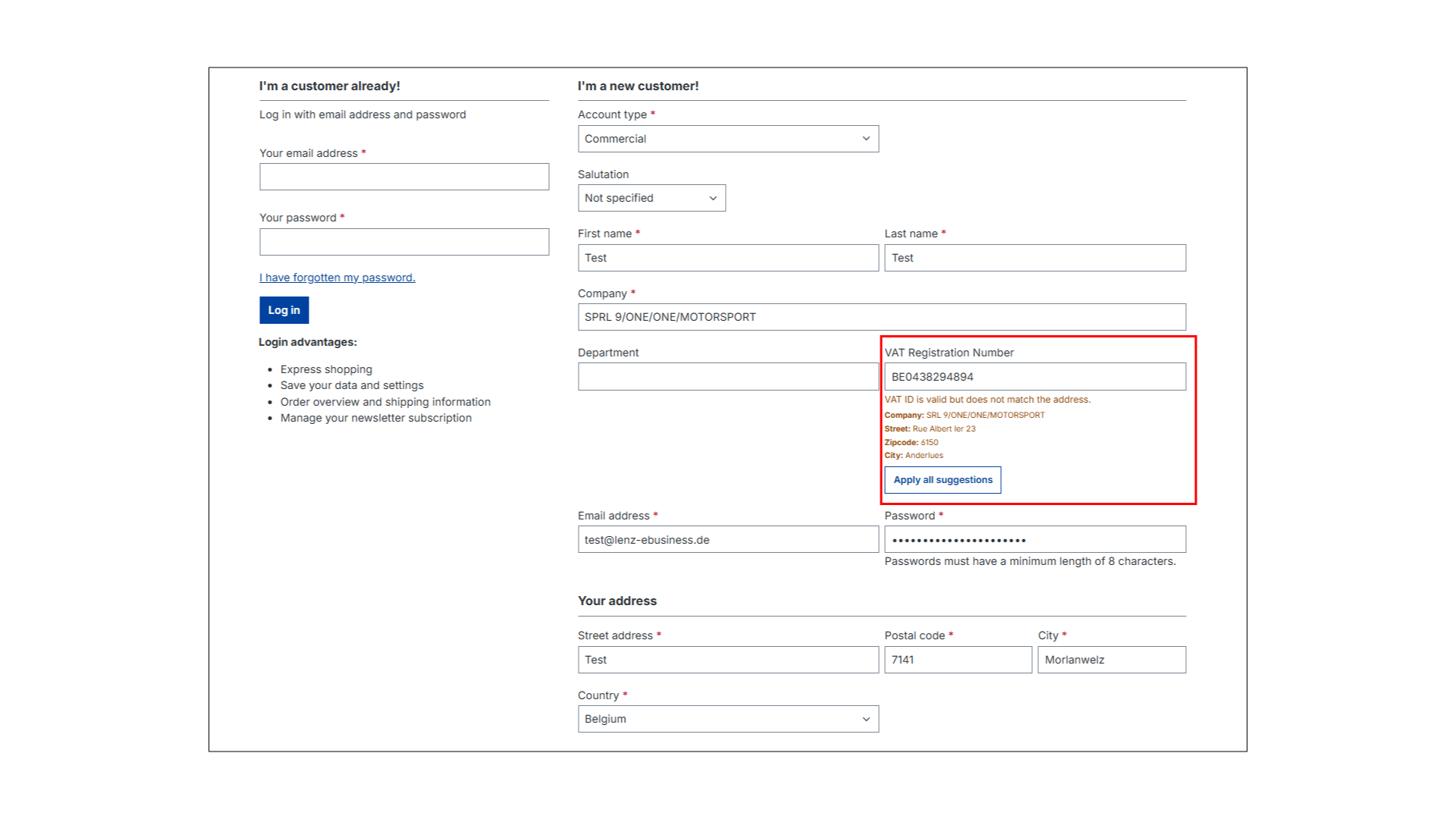 LenzPlatformVatIdValidation
