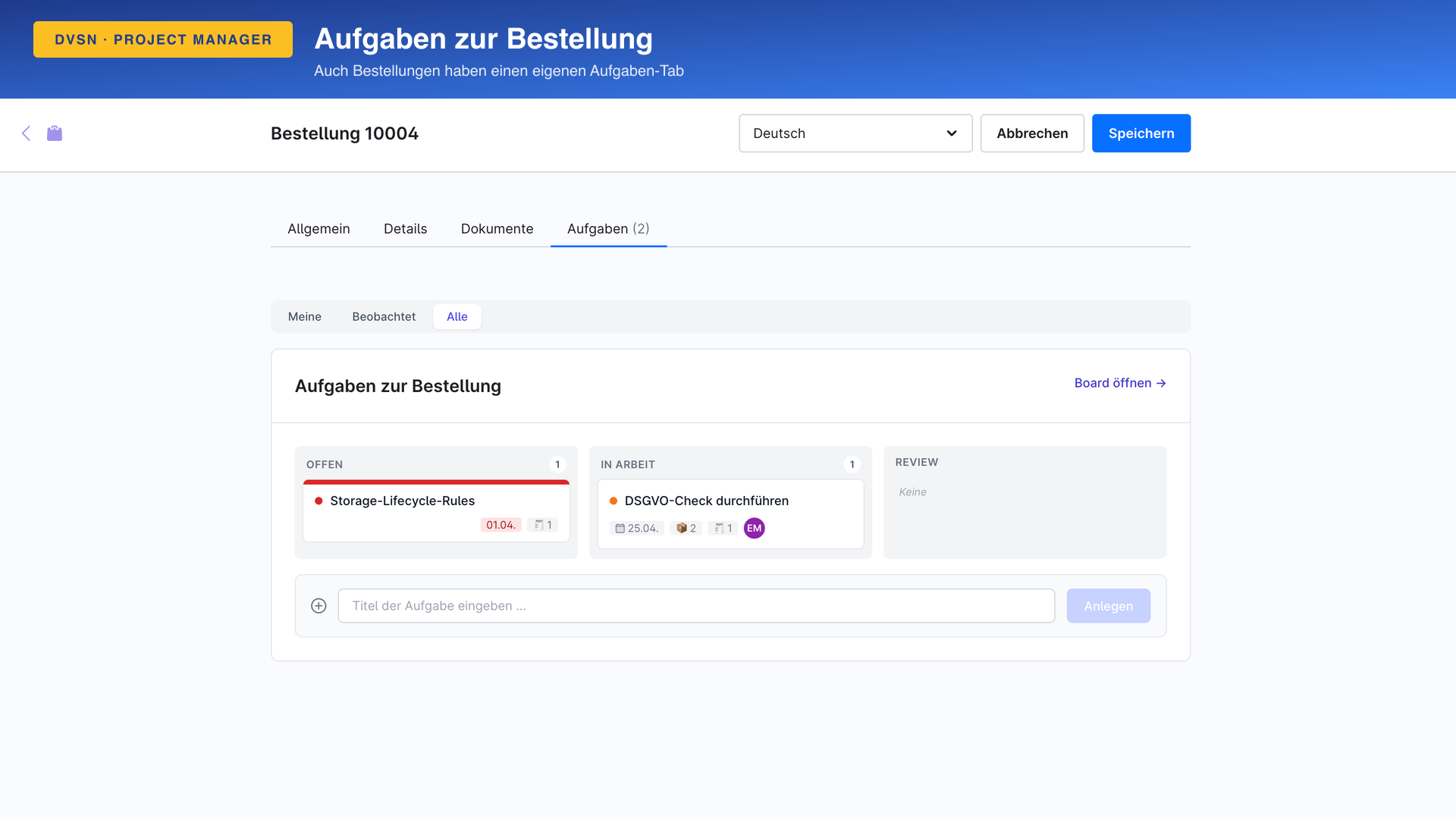 DvsnProjectManager