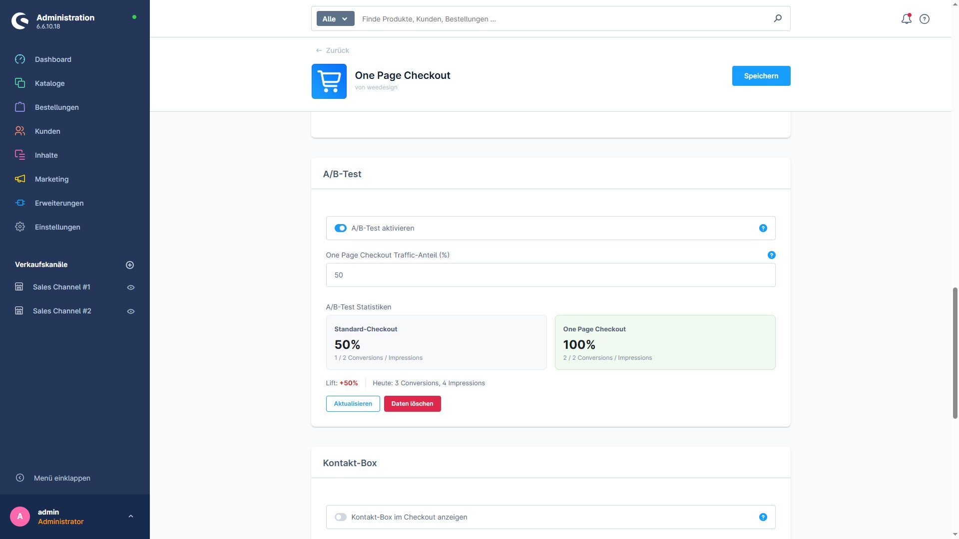 WeedesignCheckout