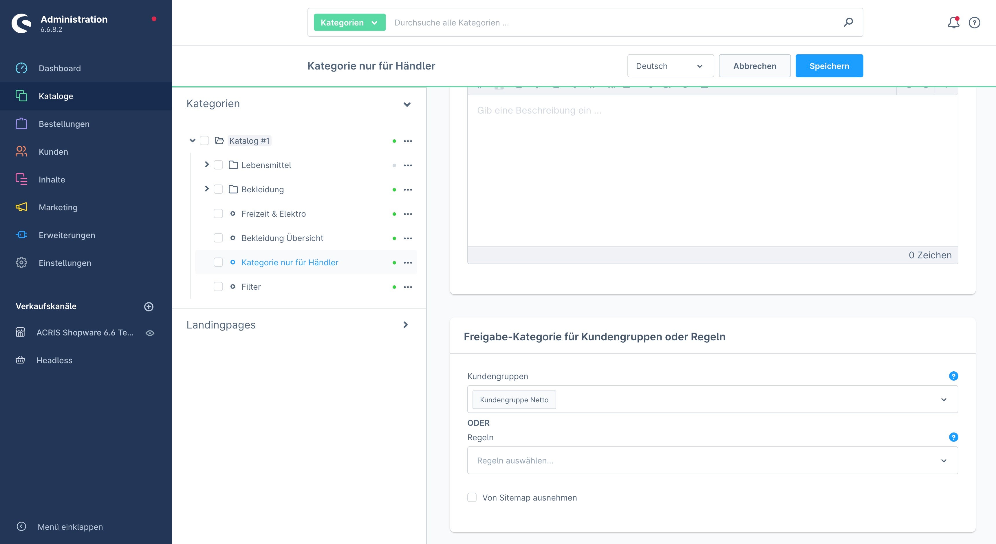 AcrisDisplayCategoryCustomerGroupCS
