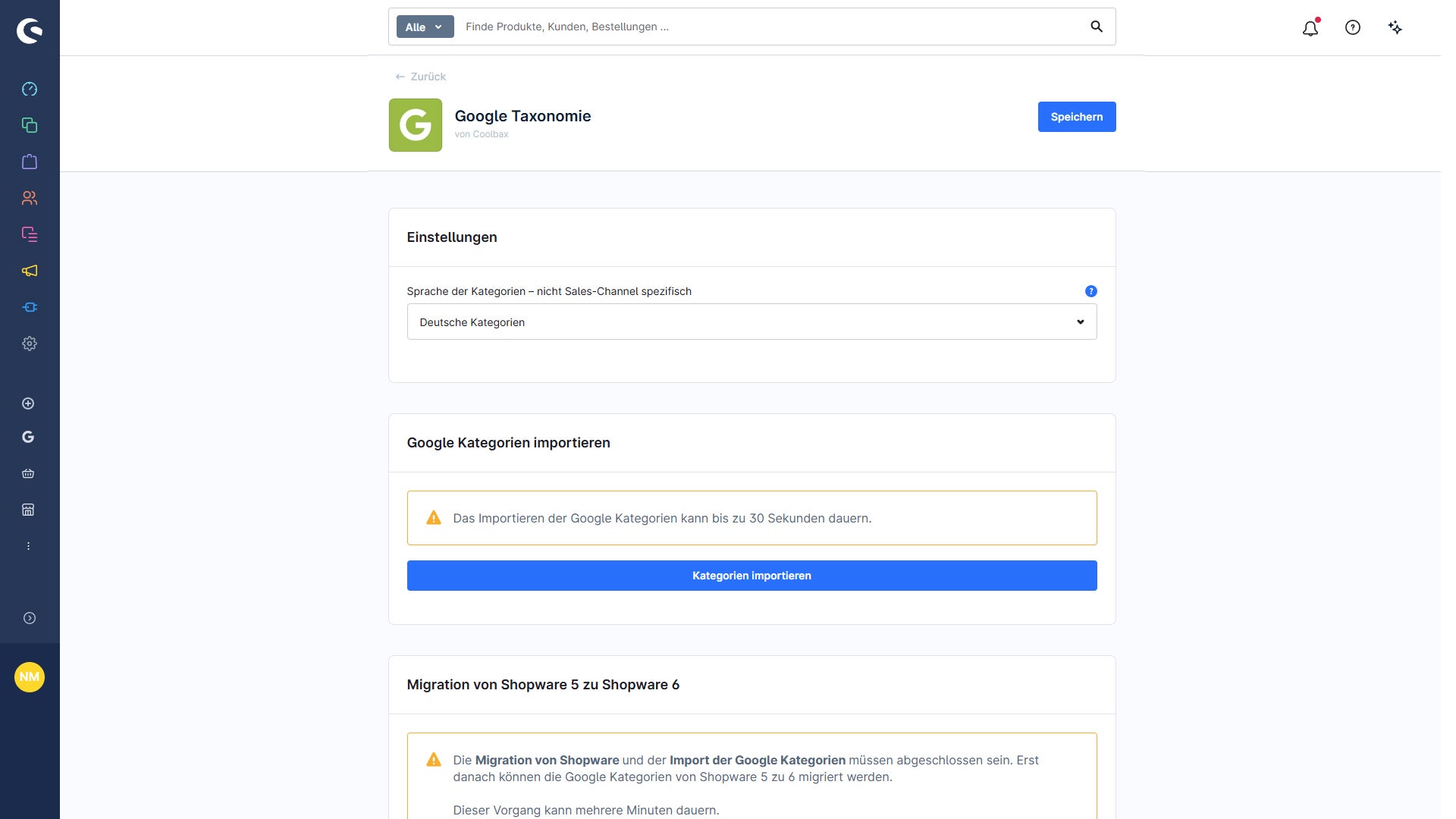 CbaxModulGoogleTaxonomie