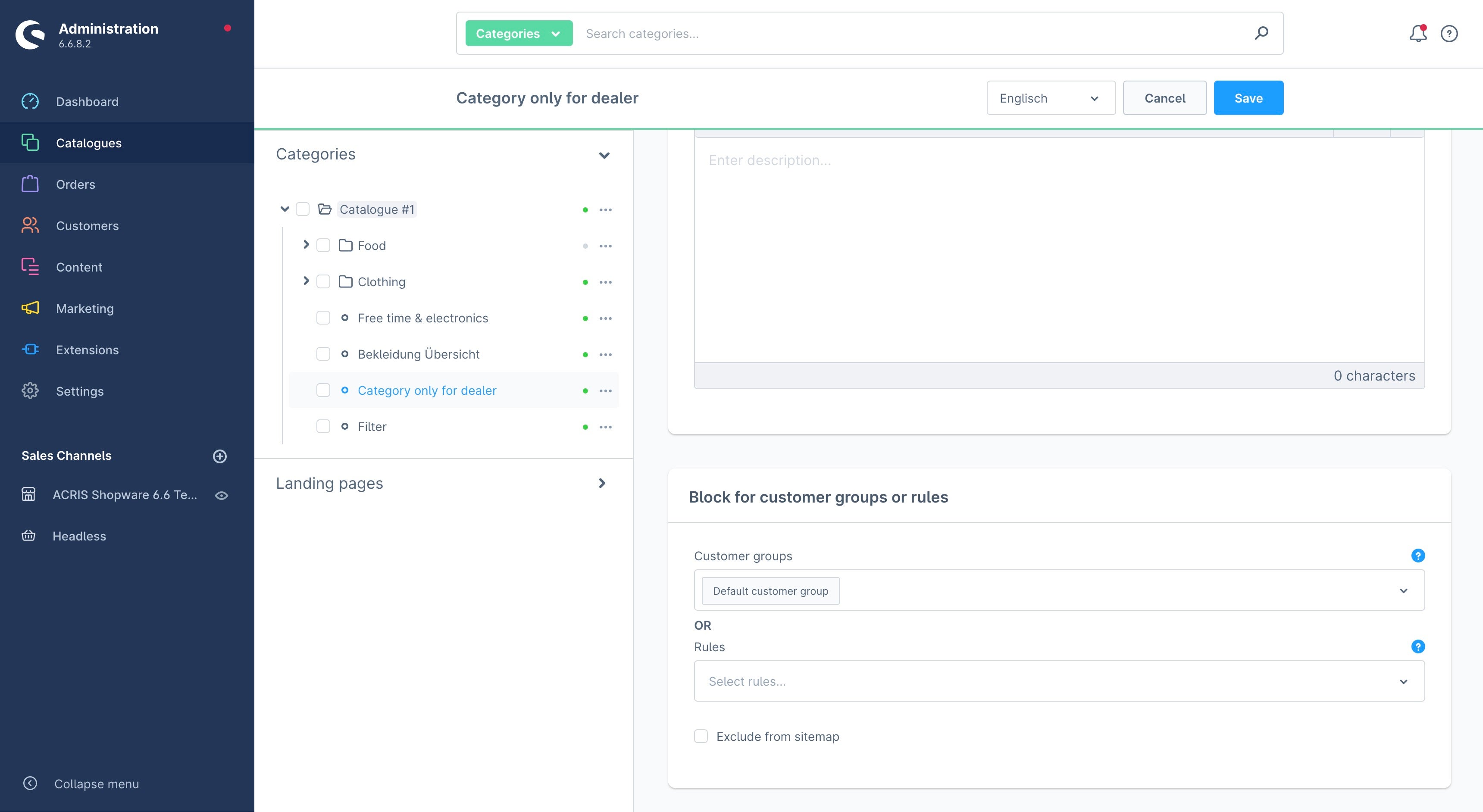 AcrisCategoryCustomerGroupCS