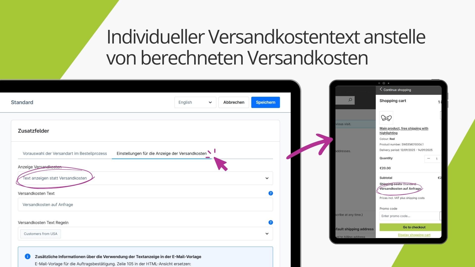 AcrisShippingMethodTextCS