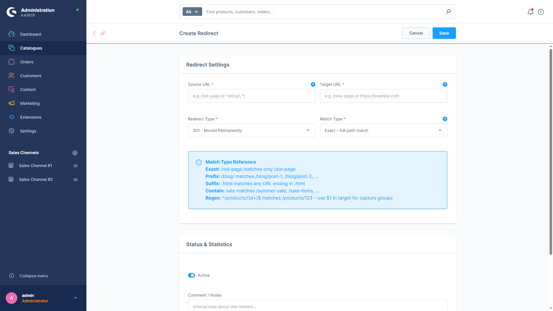 WeedesignRedirectManager