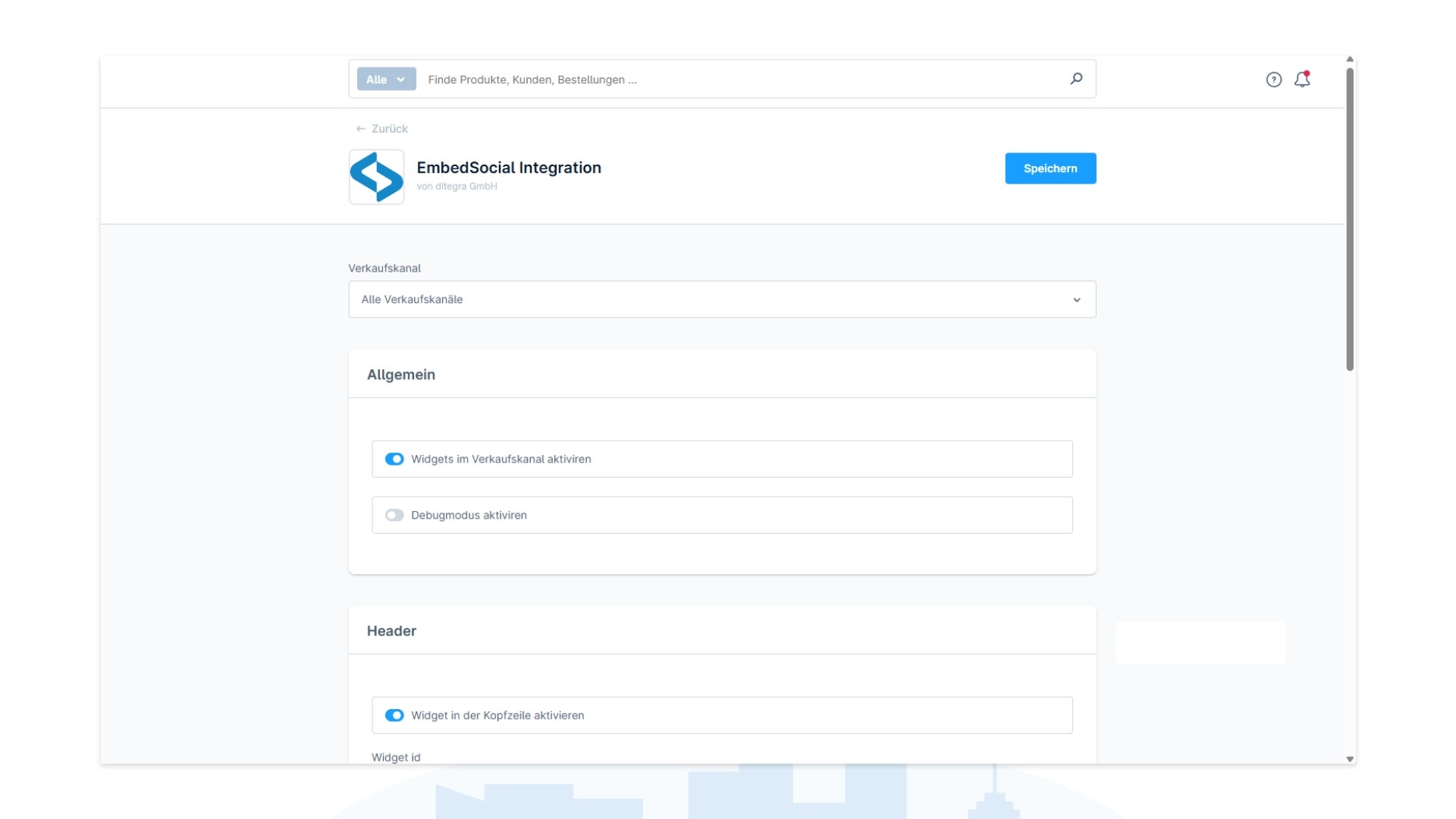 DigaEmbedSocialIntegrationApp