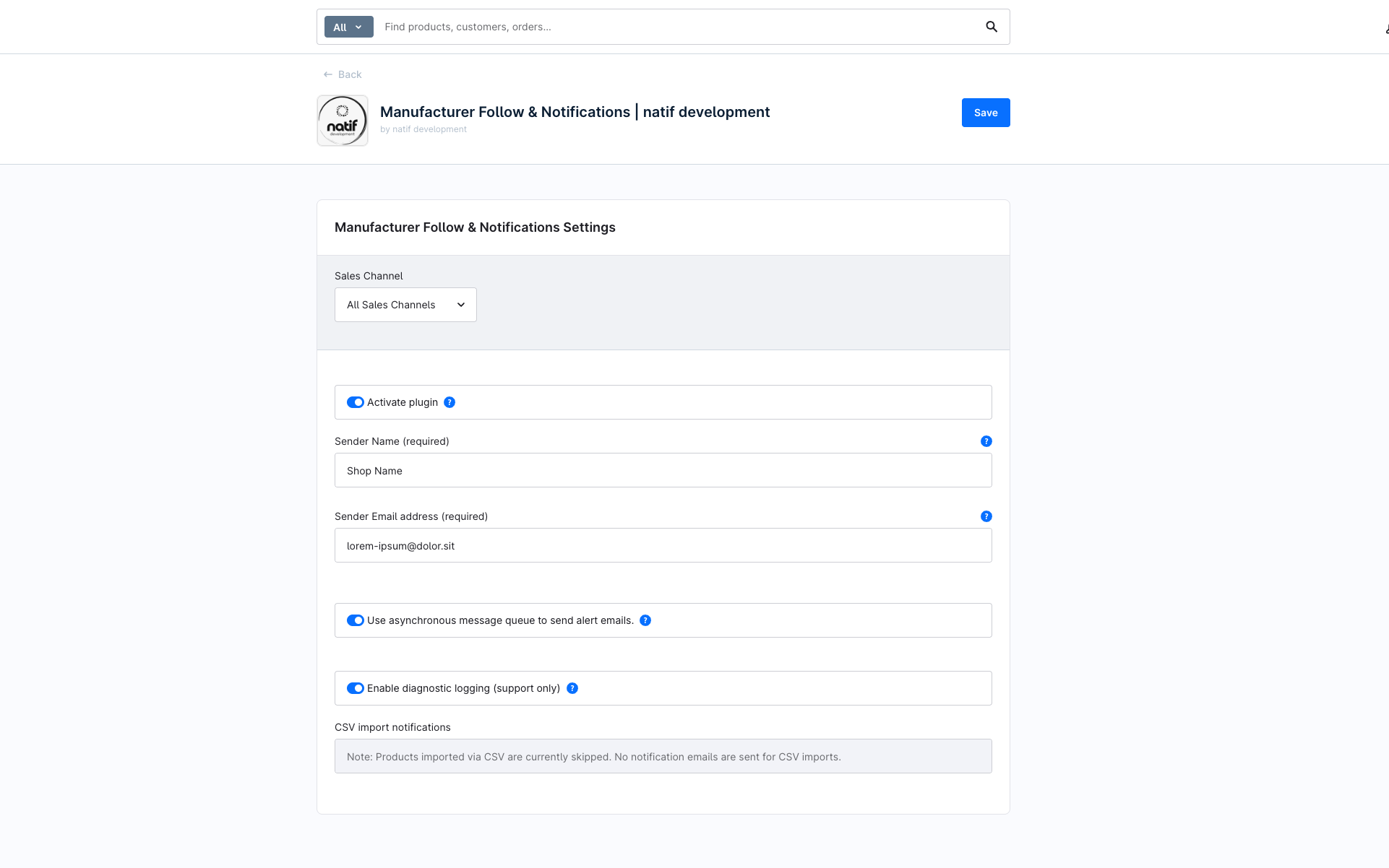NatifManufacturerFollowNotifications