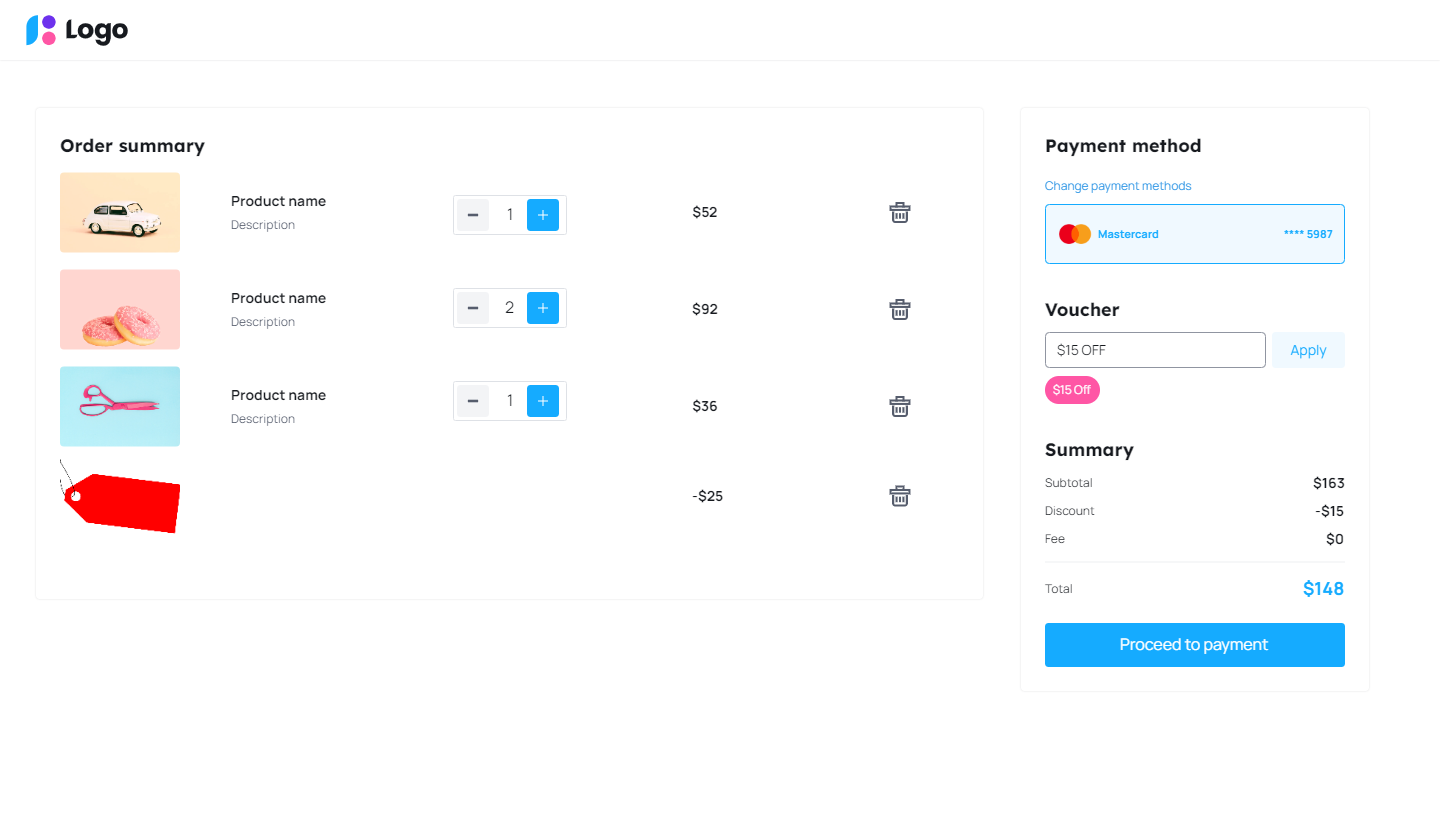 ICTECHCartPageStyling