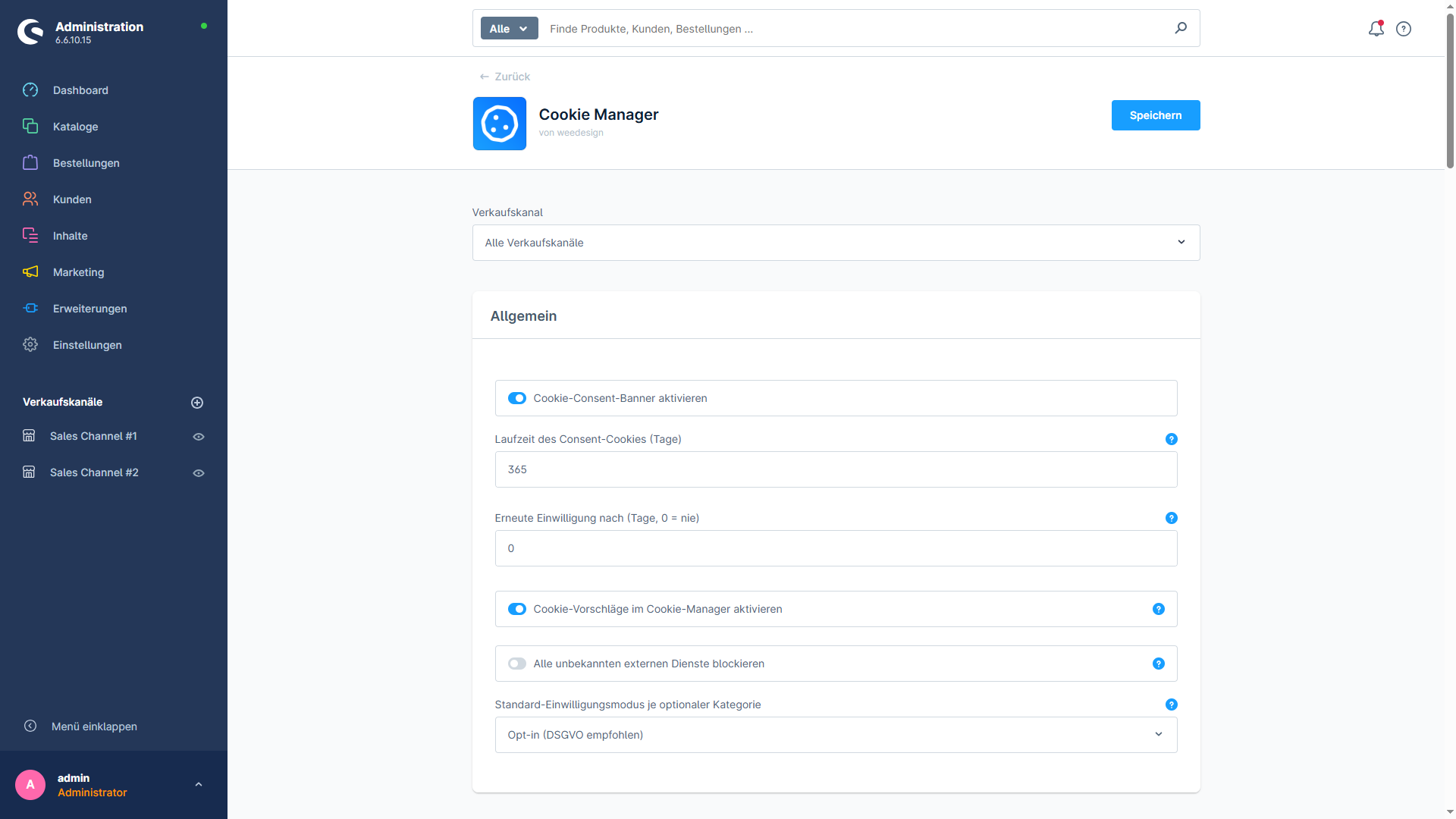 WeedesignCookieManager