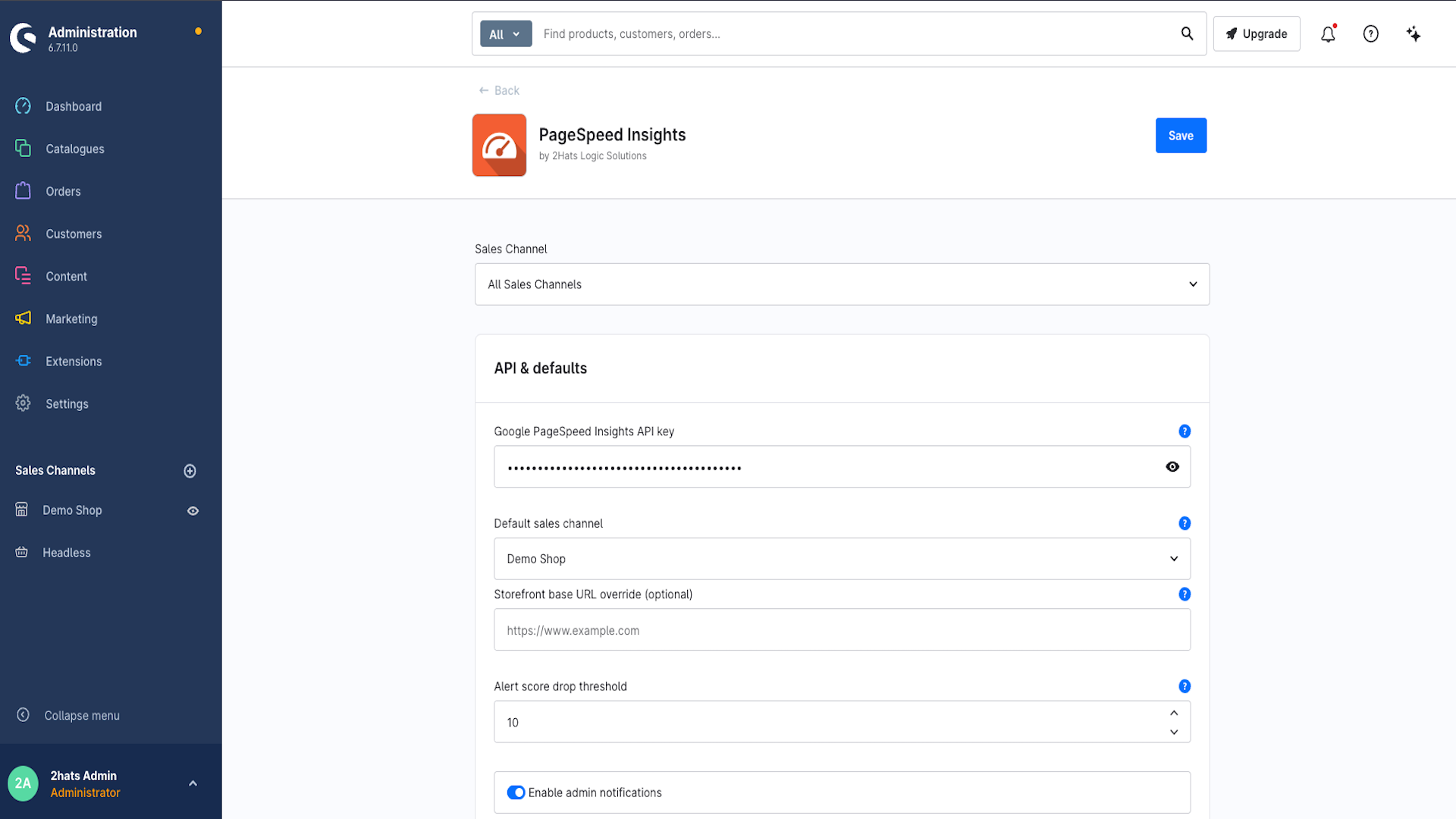 HatslogicPageSpeedInsights
