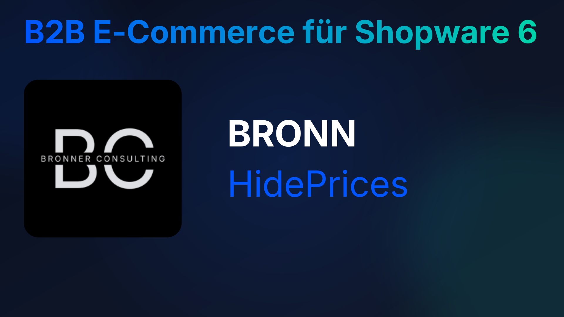 BronnHidePrices