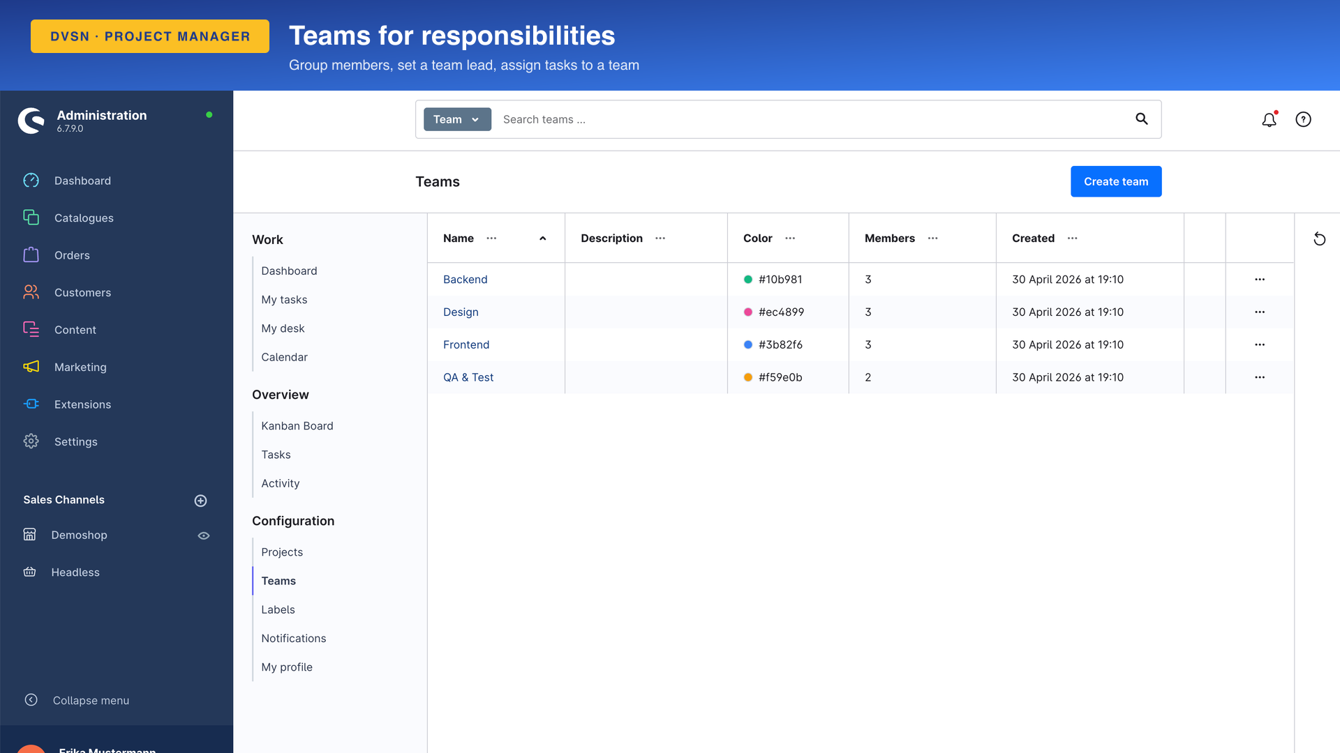 DvsnProjectManager