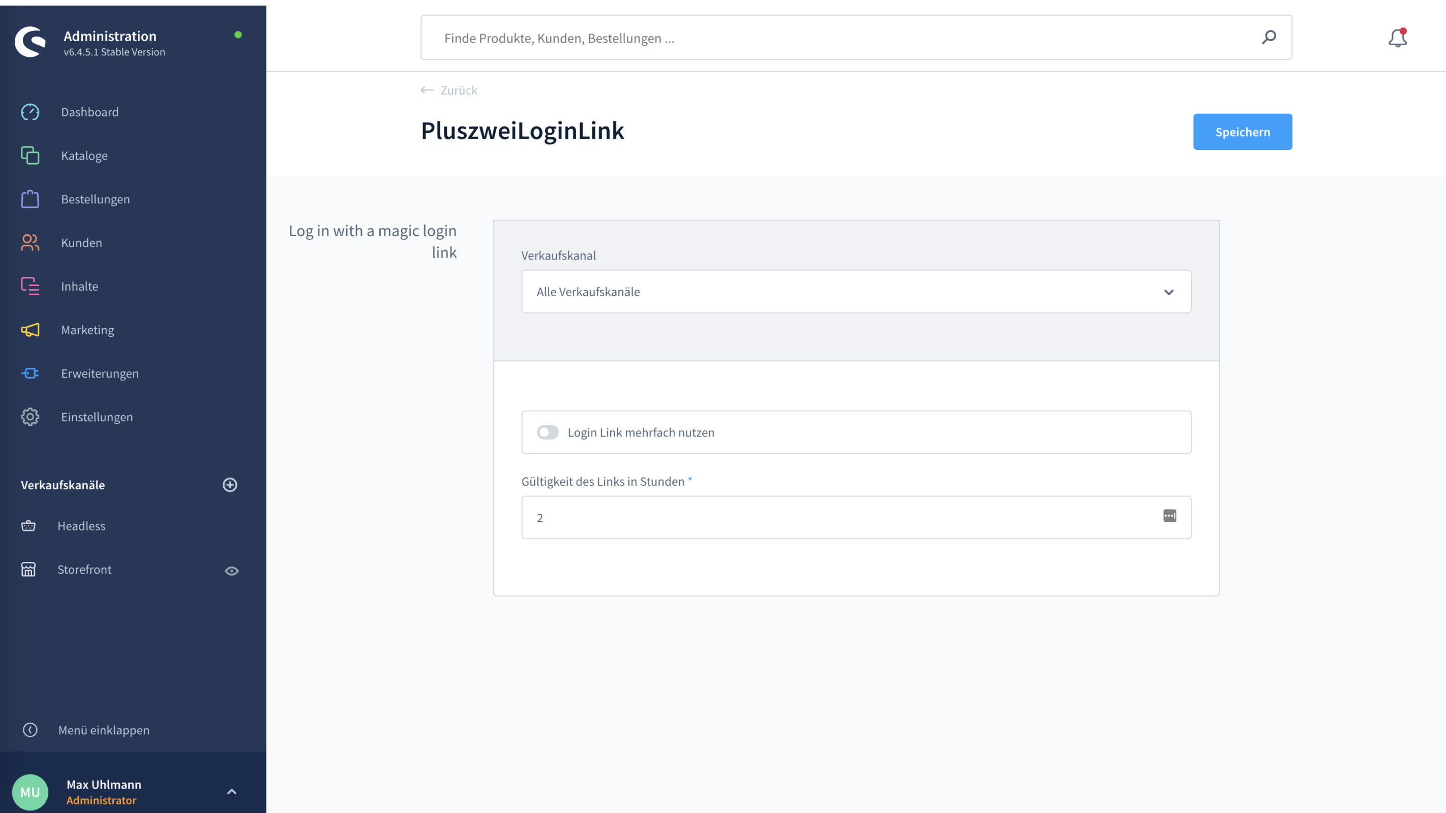 PluszweiLoginLink