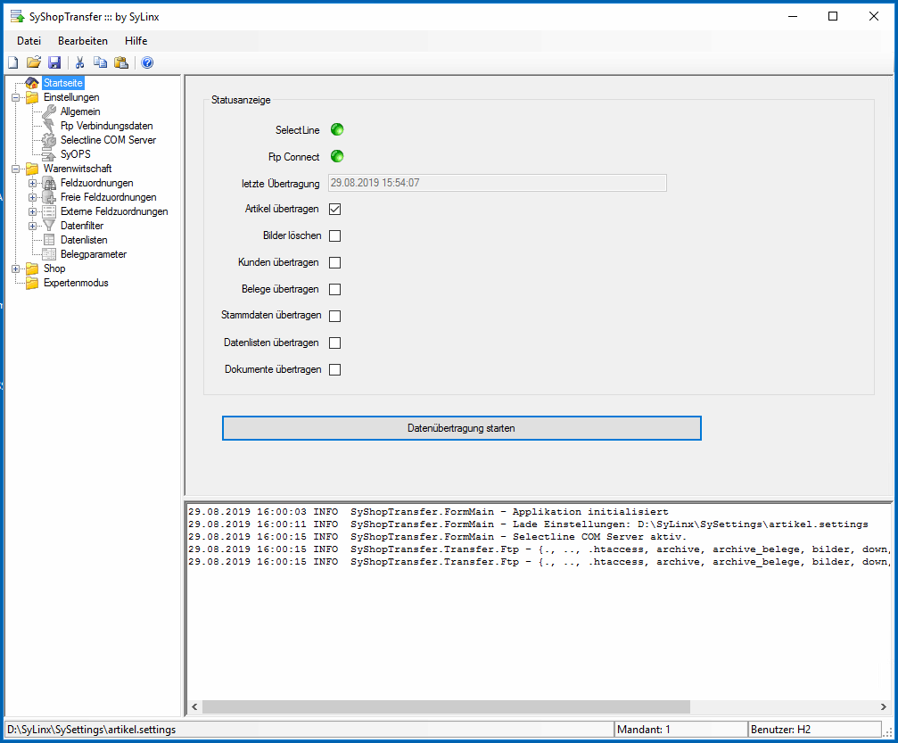 h2sysSelectLineIntegration