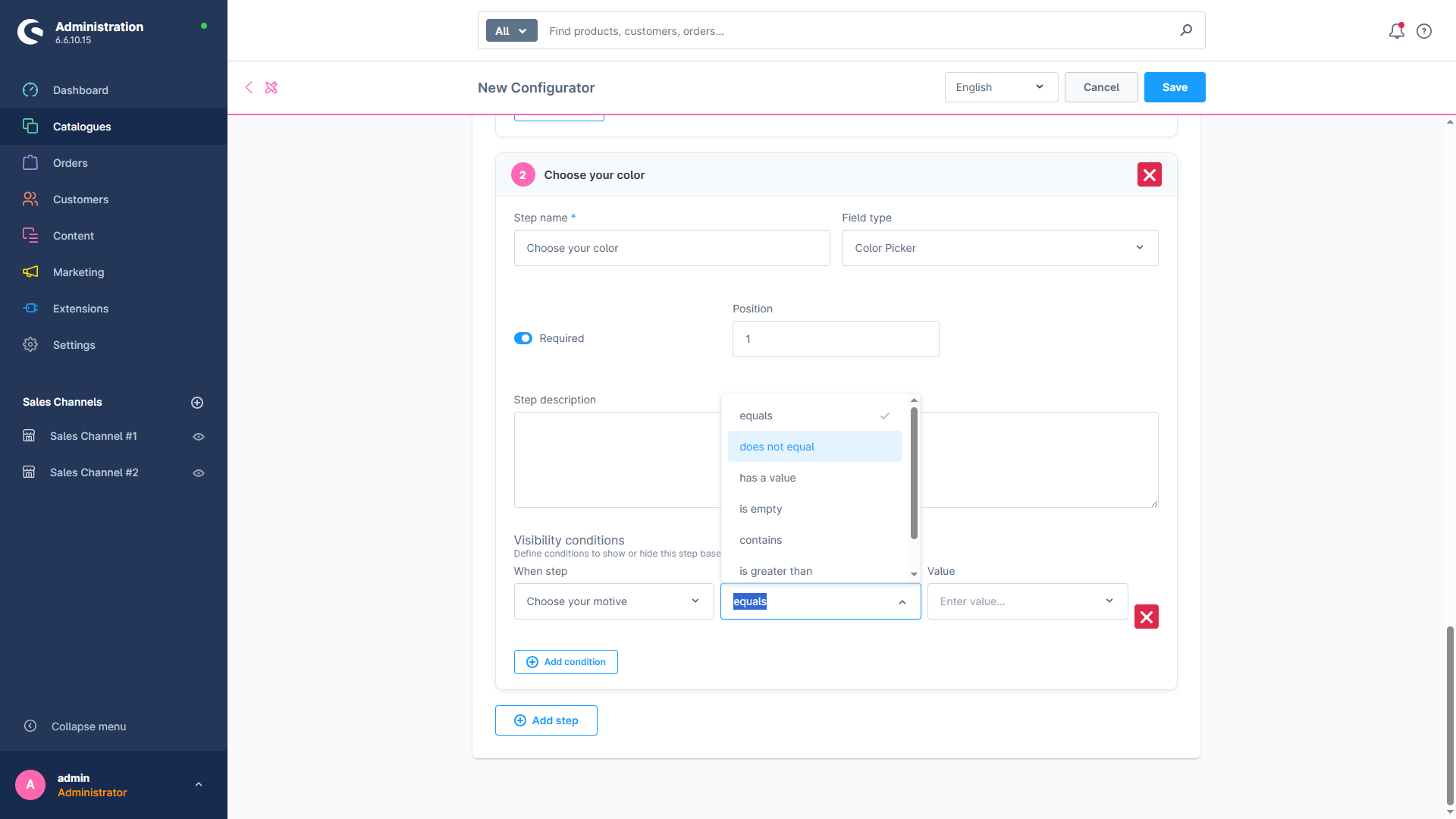 WeedesignProductConfigurator
