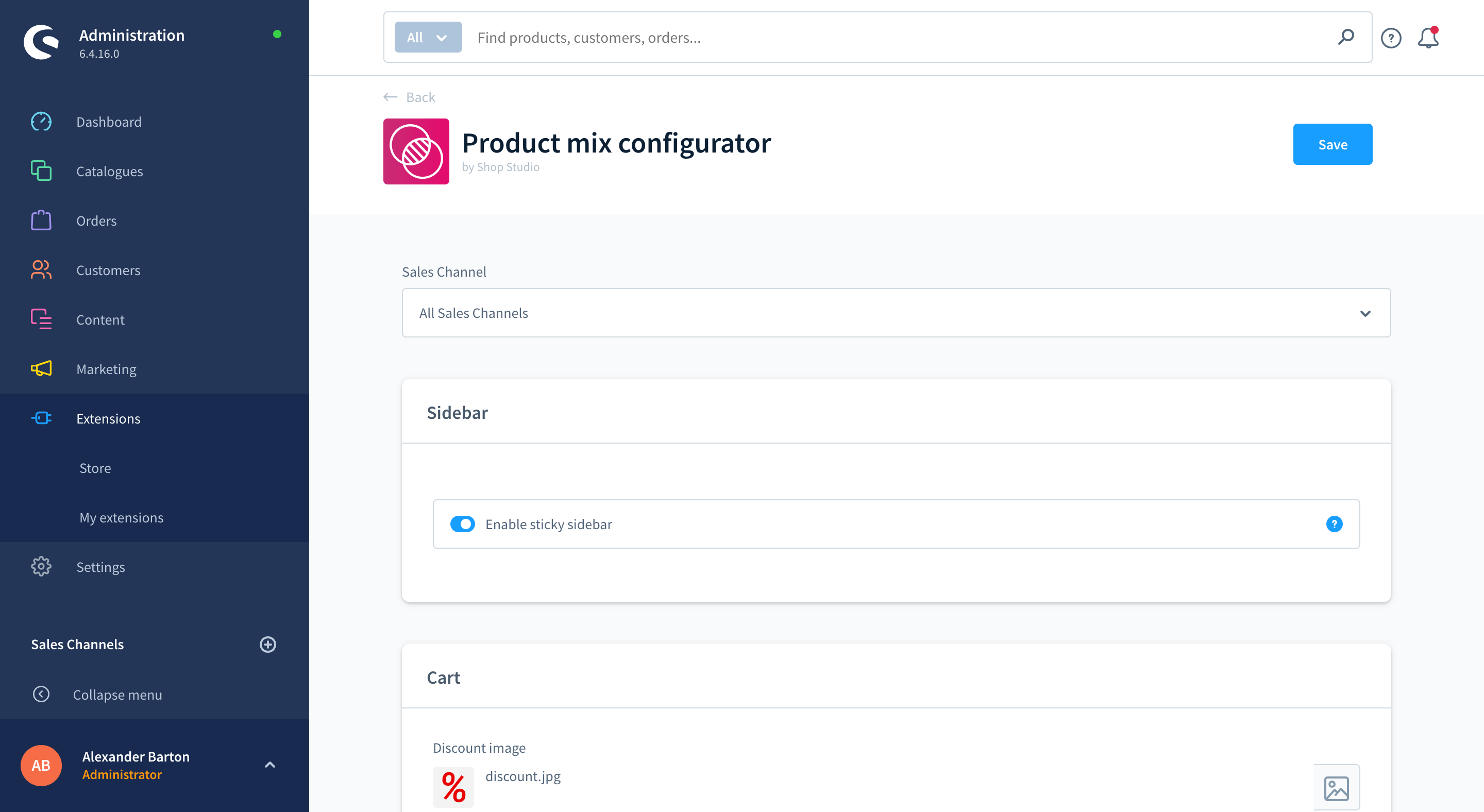 ShopStudioProductMixConfigurator