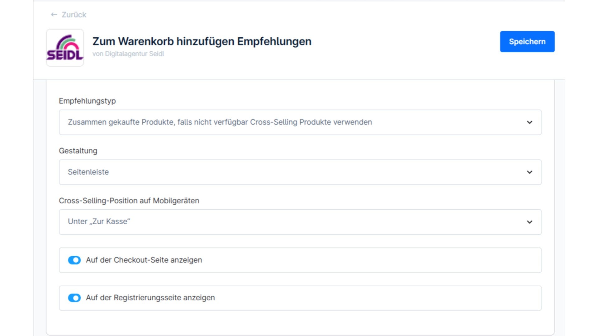 SeidlAddToCartCrossSelling