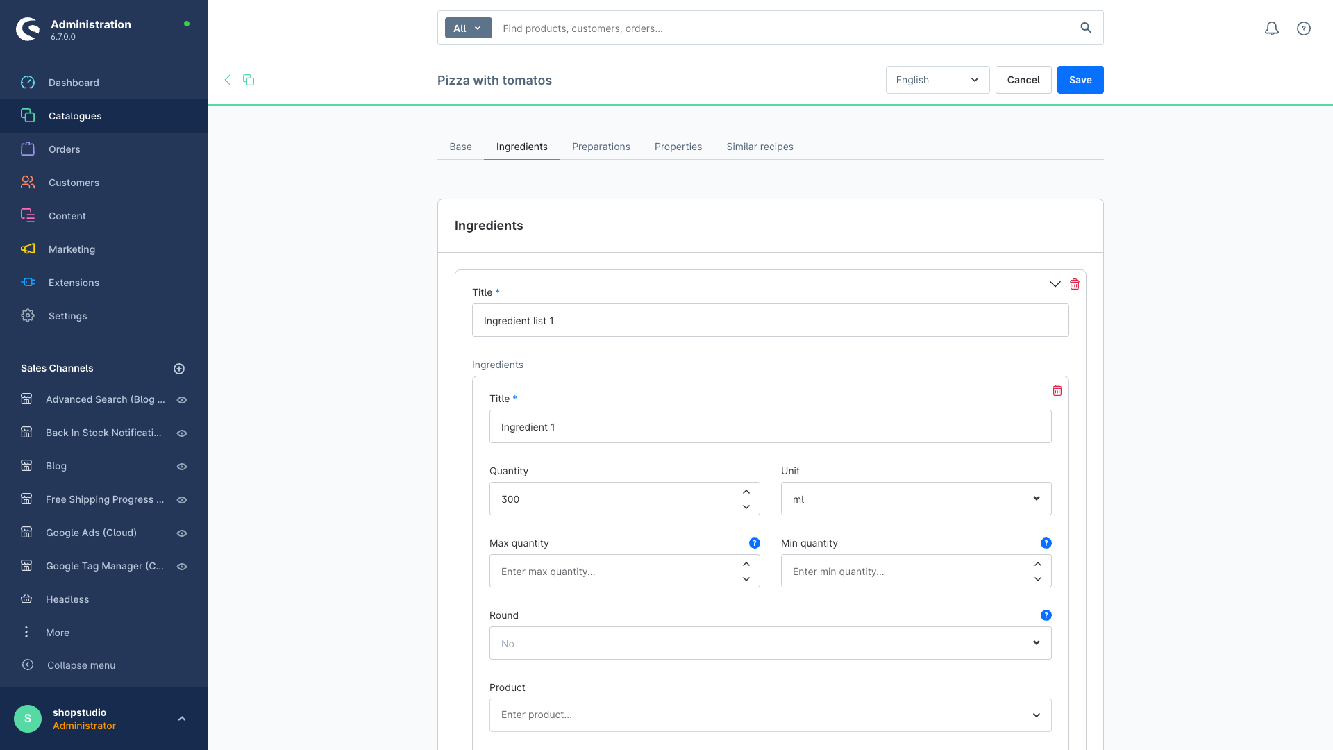 ShopStudioRecipes