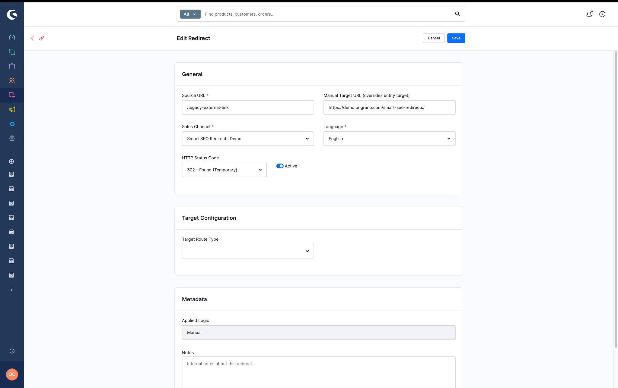 OngranoUrlSeoTools