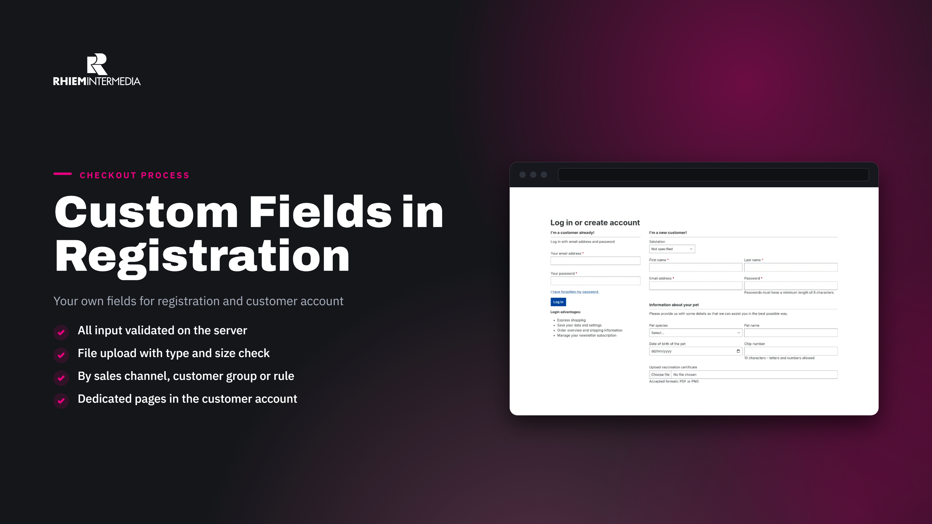 RhiemRegistrationCustomFields