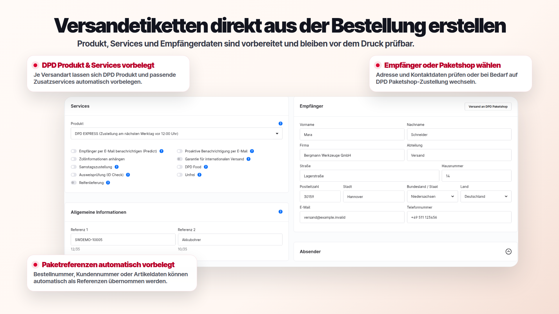 ApplifactionDpdShipping