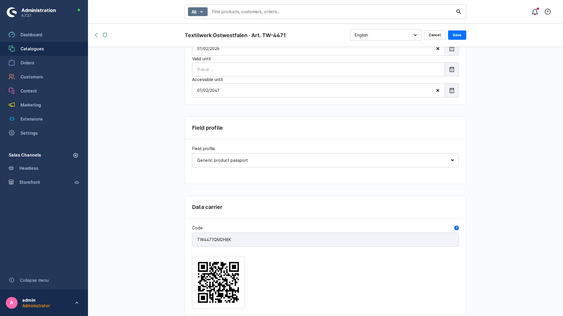 IwvDigitalProductPassport
