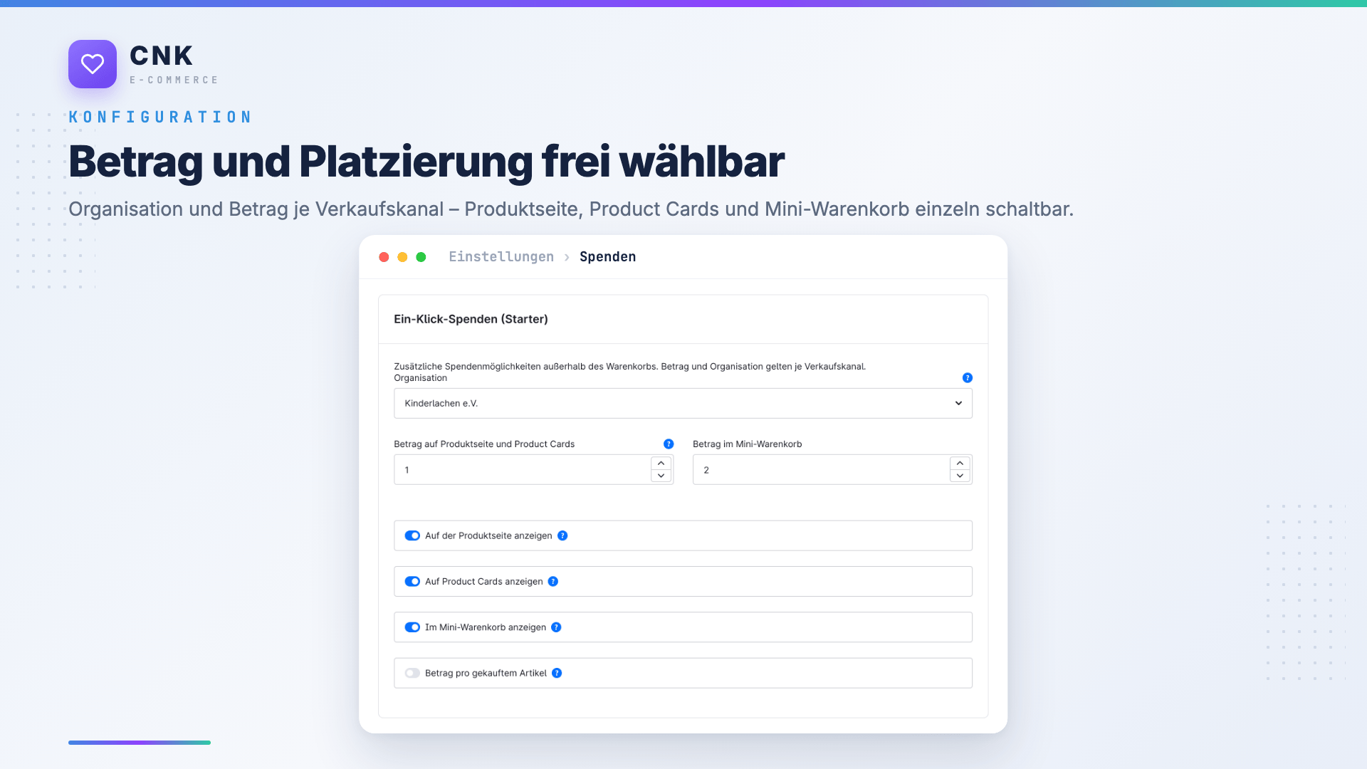 WeloPlatformCharityDonation