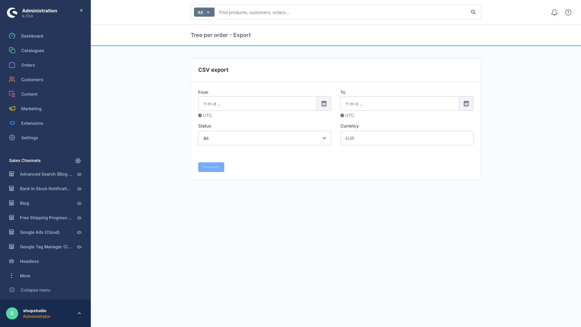 ShopStudioTreePerOrderCloud