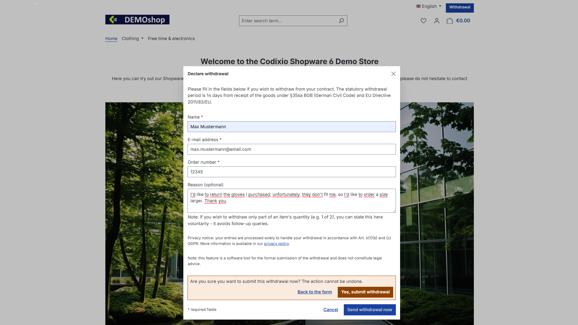 CodixioEuWiderrufsButtonApp