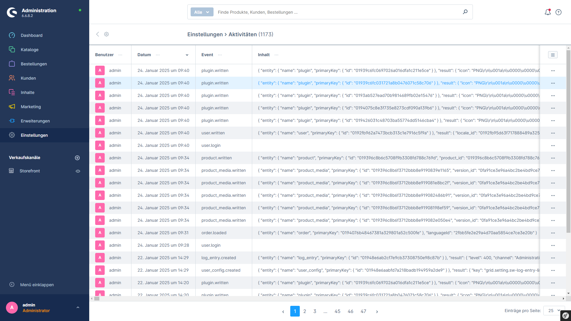 SpnoActivityLog