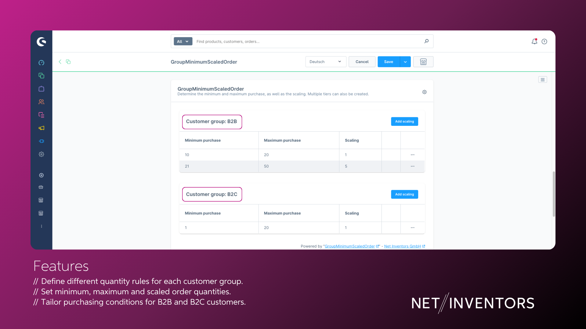 NetiNextGroupMinimumScaledOrder