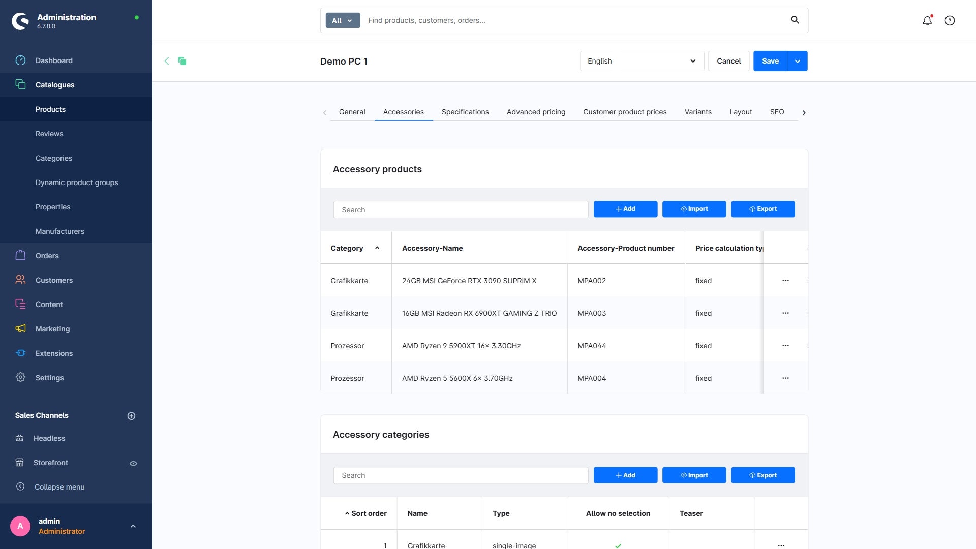 MoorlProductAccessories