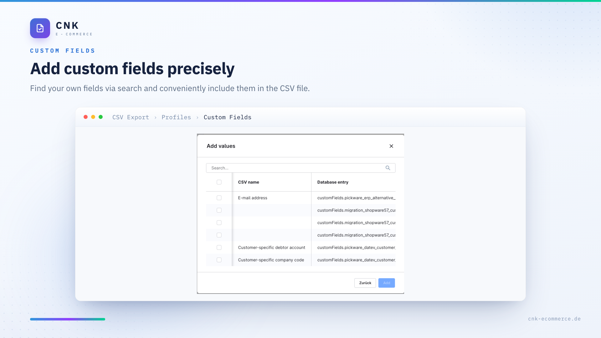 CnkPlatformCustomerCsvExport