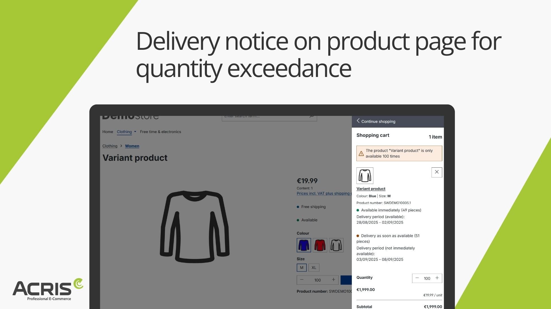 AcrisDeliveryTimeCS