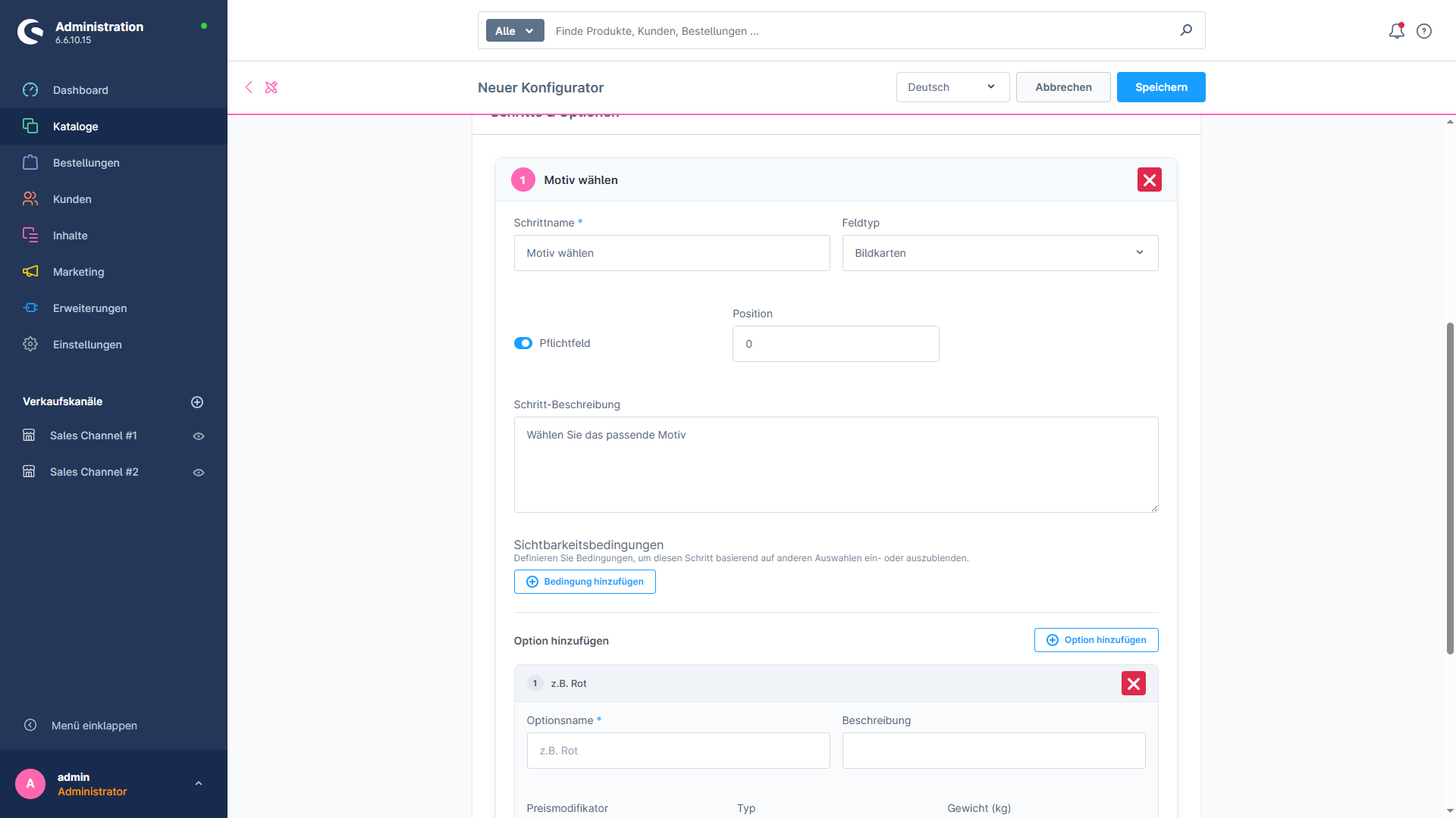 WeedesignProductConfigurator