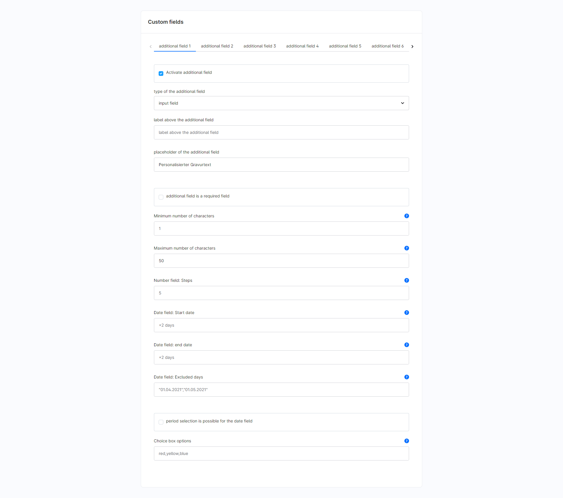 scha1AdditionalProductBasketFields